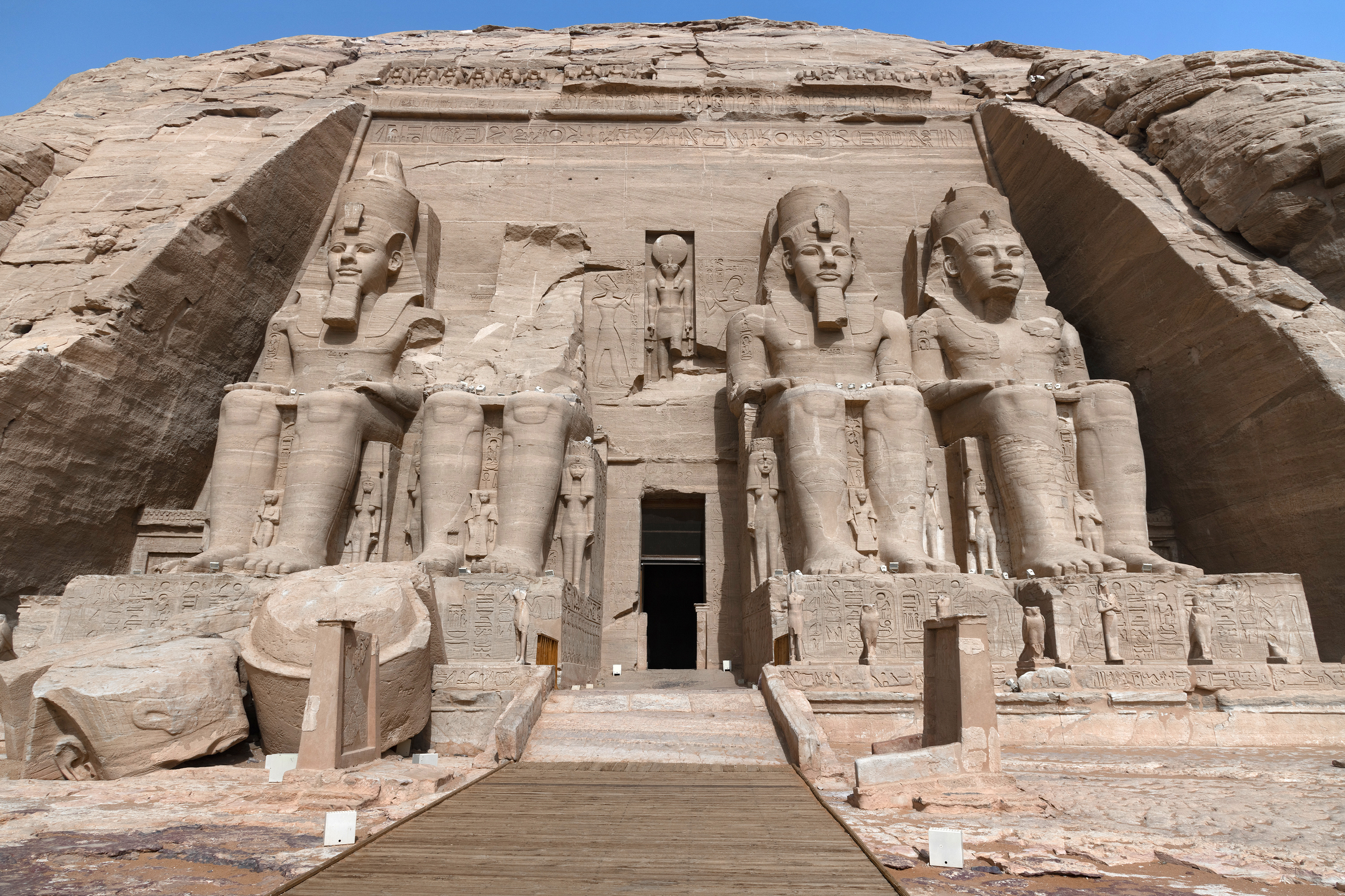 Abut Simbel Great Temple. Photo by Scott Bennett