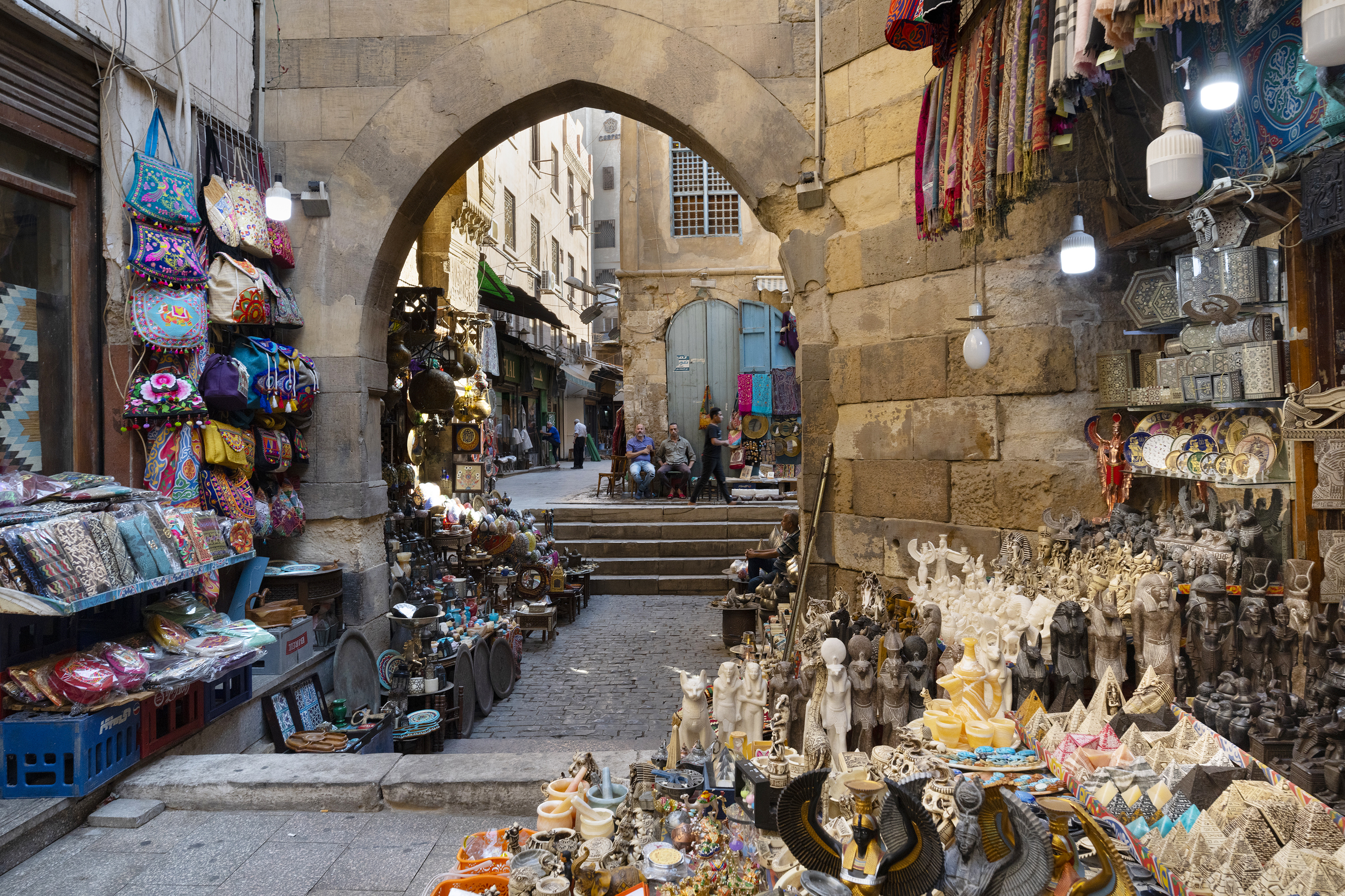 Khan el-Khalili in Cairo, Egypt. Photo by Scott Bennett