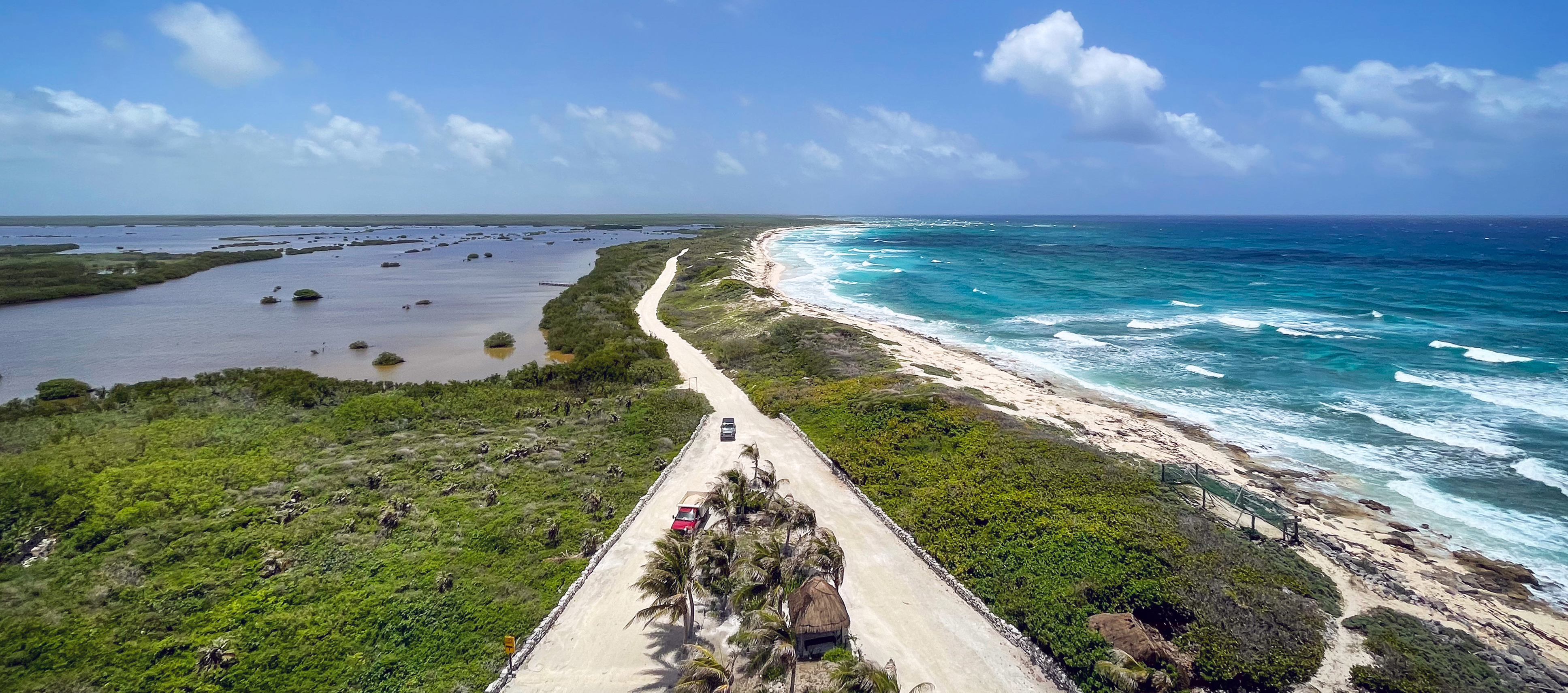 View over Cozumel from Punta Sur. Photo by Brandi Mueller