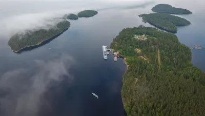 Islands of the Valaam Archipelago in Lake Ladoga, Russia. Photo by Stanislav Trofimov.